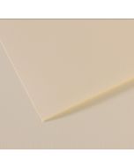 Feuille de Papier dessin Mi-teintes - 500 x 650 mm - Crème pastel : CANSON Image