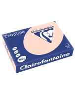 Ramette de papier de 250 feuilles A3 160g - Saumon : CLAIREFONTAINE Trophée Modèle