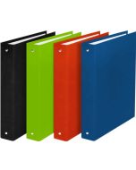 Classeur 4 anneaux balacron - Dos de  40 mm - Assortiment ELBA