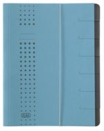 ELBA 400002020 : Trieur à élastique 7 compartiments - Bleu