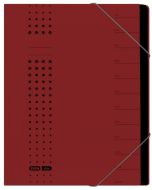 Trieur à élastique 12 compartiments - Bordeaux ELBA