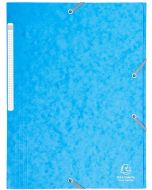 EXACOMPTA : Chemises à élastiques - Turquoise 17112H