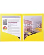 Lot de 25 Chemises double à poche - Jaune citron EXACOMPTA Rock's Visuel