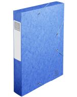 Boîte de classement Cartobox - Dos 60 mm - Bleu : EXACOMPTA Photo
