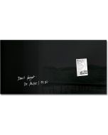 SIGEL : Tableau magnétique en verre - 910 x 460 mm - Noir Modèle