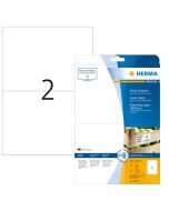 HERMA etiquettes blanches résistantes aux intempéries 210 x 148 mm 10910