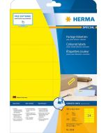 5058 HERMA  Étiquettes adhésives - Multi-usages - 105,0 x 42,3 mm. - Jaune