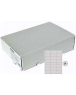 Étiquettes adhésives blanches 70 x 37 mm KORES Lot de 12000