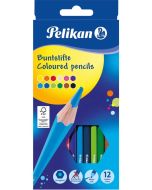 Étui de 12 Crayons de couleur standard : PELIKAN Visuel