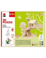 Photo Puzzle 3D en bois - Cabane dans l'arbre MARABU KIDS