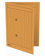 Photo Chemise quadrillée A4 pour dossier de correspondance - Jaune - ELBA 100091659 