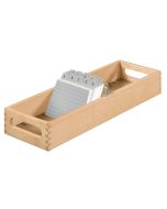 Photo Bac en bois pour fiches - Format A5 - Paysage - 1500 fiches : HAN 1005-0 