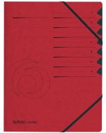 Photo Trieur à élastiques 7 compartiments - Rouge HERLITZ 10843068