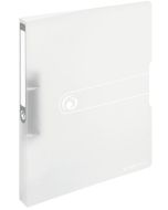Photo Classeur à 2 anneaux - Dos de 27 mm - Blanc transparent : HERLITZ Easy orga to go 11205739