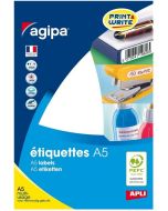 Photo Pastilles adhésives rondes - 19 mm - Blanc AGIPA