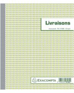 Bon de LIVRAISON Carnet autocopiant Dupli 210 x 180 mm EXACOMPTA 13160E