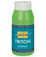 Photo Peinture acrylique Triton Acryl Basic - 750 ml - Vert jaunâtre C. KREUL  flacon