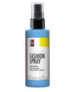 Photo MARABU : Peinture à vaporiser pour textile clair - Bleu Ciel 17190050141