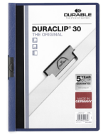 Photo Chemise de présentation A4 à clip - Bleu (DURABLE 2227-07)