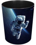 Photo Corbeille à papier - 13 litres - Astronaute LAUFER