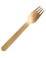 Fourchettes jetables en bois NATURE STAR Image