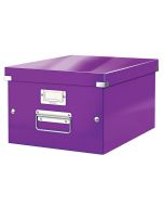 Photo Boite de rangement WOW - Format A4 - Violet LEITZ 6044-00-62 