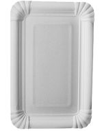Assiette jetable en carton - 130 x 200 mm PAP STAR Pure