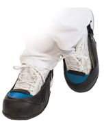 Photo Paire de surchaussures de sécurité - 34-38 - Noir/Bleu HYGOSTAR