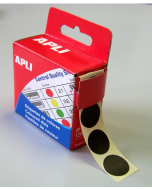 Photo Pastilles adhésives 15 mm - Noir AGIPA 115005 Etiquettes