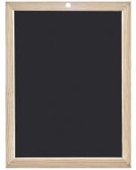 Photo Ardoise noire avec cadre en bois - 260 x 340 mm WONDAY