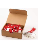 Photo HERMA : Lot de 1000 étiquettes à trou et ficelle 6915 - 25 x 38 mm (Affichage de prix)