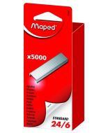 Photo MAPED : Boite de 5000 agrafes zinguées - 24/6 - 324401 6