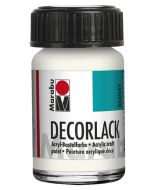 Photo MARABU : Vernis acrylique - Decorlack - 15 ml - Blanc