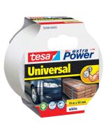 Photo TESA : Ruban adhésif universel extra Power - étanche intérieur extérieur - Blanc - 50 mm x 10 m - 00005-05