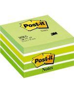 POST-IT : Notes adhésives - Vert - 76 x 76 mm Cube Light Rêve Visuel