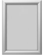 Cadre photo / affiche d'intérieur - Format A4 - Argent anodisé DEFLECTO Exemple modèle