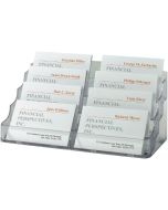 Porte-cartes en plastique - 8 compartiments : SIGEL Visuel