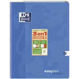 Cahier 96 pages - Grands carreaux - 240 x 320 mm OXFORD EasyBook Kraft