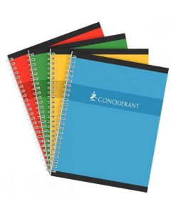 Cahier 100 pages Grands carreaux - 24 x 32 cm CONQUERANT