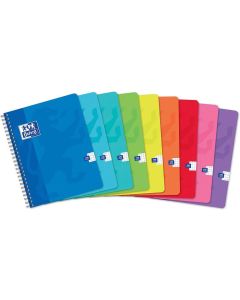 Cahier à spirale - 100 pages Petits carreaux 17 x 22 cm OXFORD