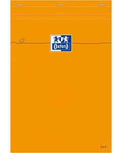Bloc-Notes quadrillé - Couverture orange - 74 x 105 mm : OXFORD Image