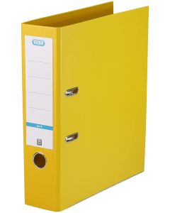 Classeur à levier en PP - Dos 80 mm - Jaune : ELBA Smart Pro+ Modèle