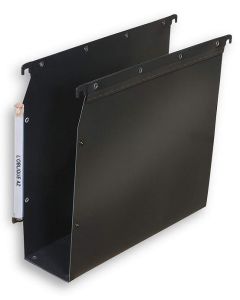 Dossiers suspendus - 80 mm - Noir L'OBLIQUE Lot de 10