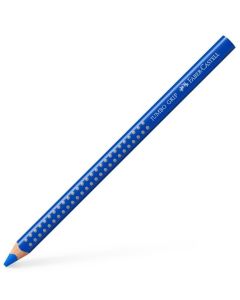 Crayon de couleur Jumbo GRIP - Bleu Cobalt : FABER CASTELL Visuel
