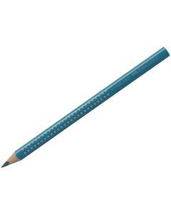 Crayon de couleur Jumbo GRIP - Turquoise Cobalt : FABER CASTELL Visuel