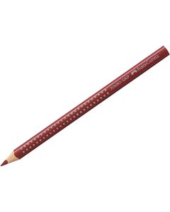 Crayon de couleur Jumbo GRIP - Rouge Indien : FABER CASTELL Visuel