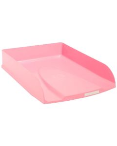 Corbeille à Courrier - Rose Candy EXACOMPTA Combo Styli Autentik