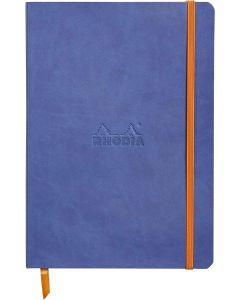 Carnet de Notes RHODIARAMA - Pages lignées A5 - Bleu saphir : RHODIA Visuel