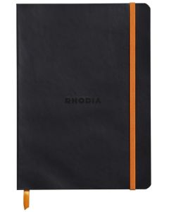 Carnet de Notes RHODIARAMA - Pages pointillées A5 - Noir