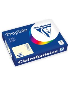 Ramette de papier Trophée de 250 feuilles A4 120g - Ivoire : CLAIREFONTAINE Photo
